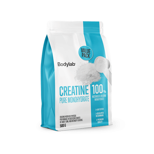 Bodylab Creatine 500g neutral stor pose