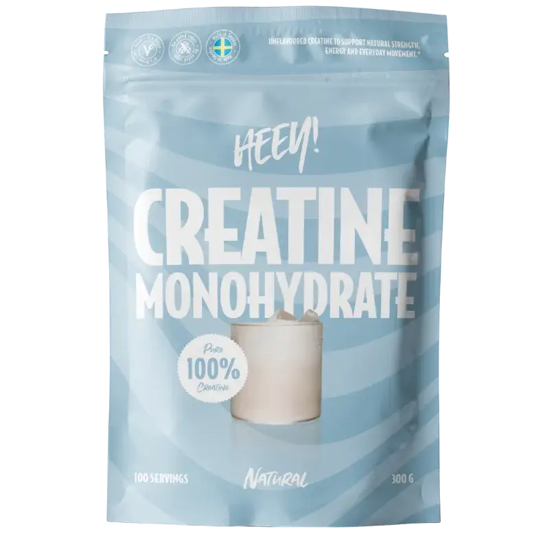 Heey! Creatine Monohydrate 100% Neutral (300 g) produktbilde